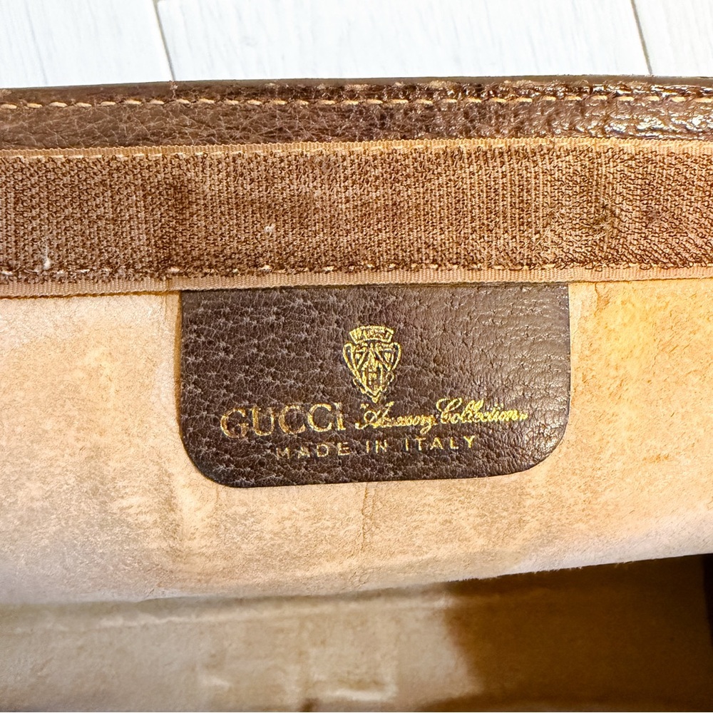 GUCCI GG Ophidia Sherry line clutch as shoulder bag ❤️💚 - Picture 7 of 11